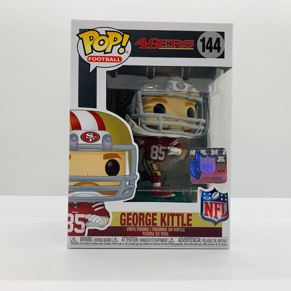 Funko POP! NFL Football George Kittle San Francisco 49ers Tight End Figure #144! - Picture 2 of 7